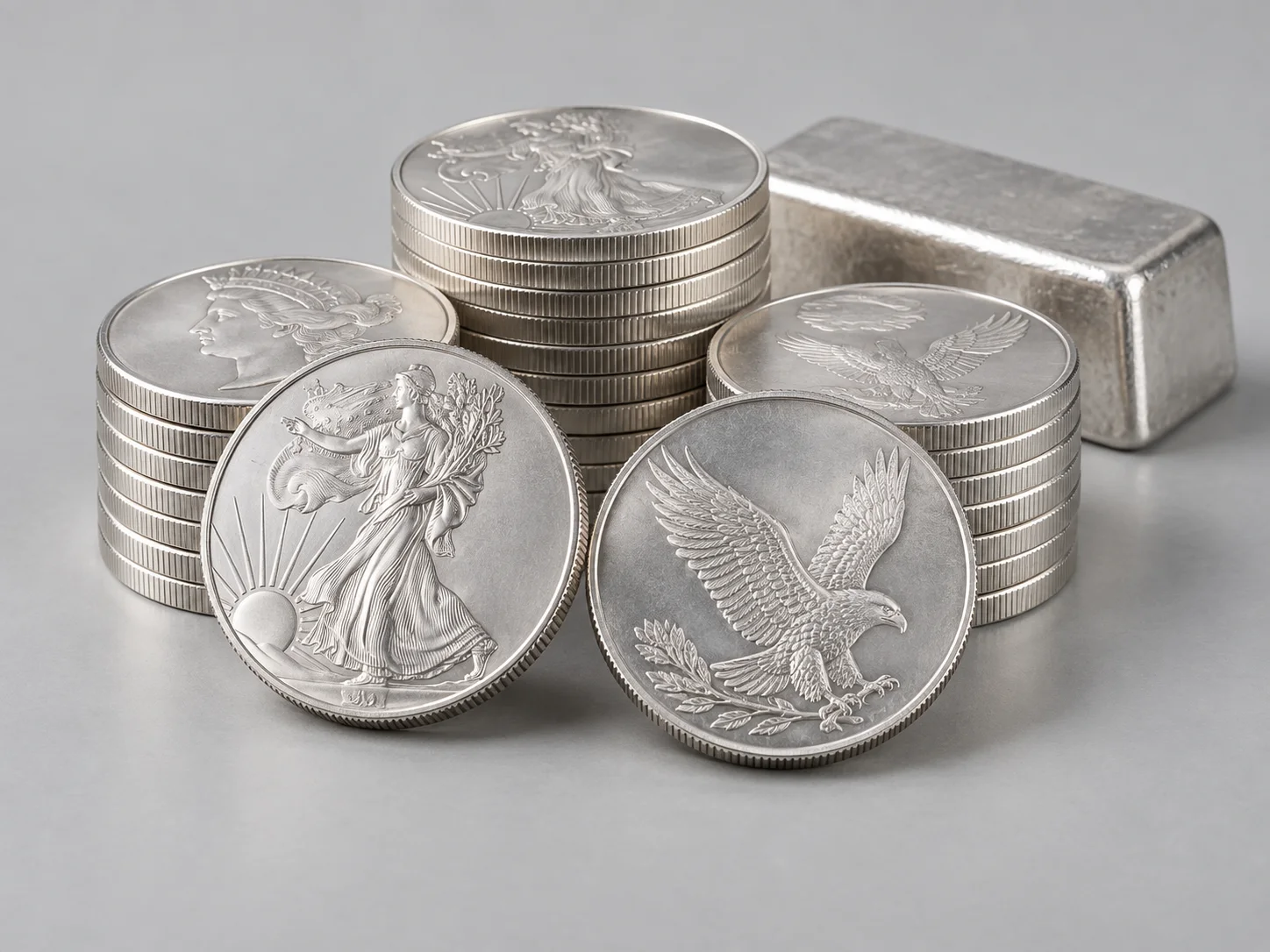 Illustrative collectible coins