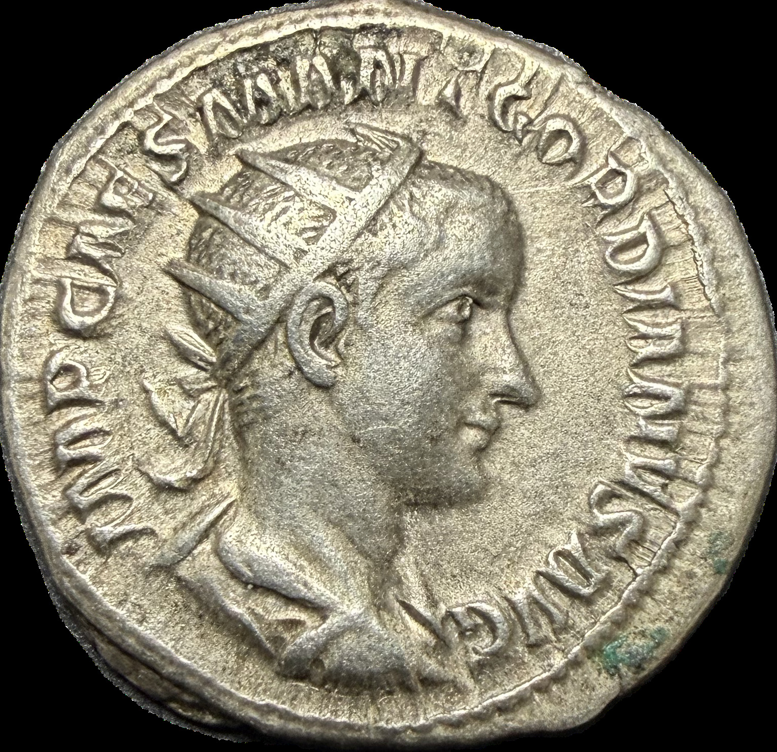Gordian III Silver Antoninianus – ORIENS AVG Reverse – Roman Empire, AD 238–244