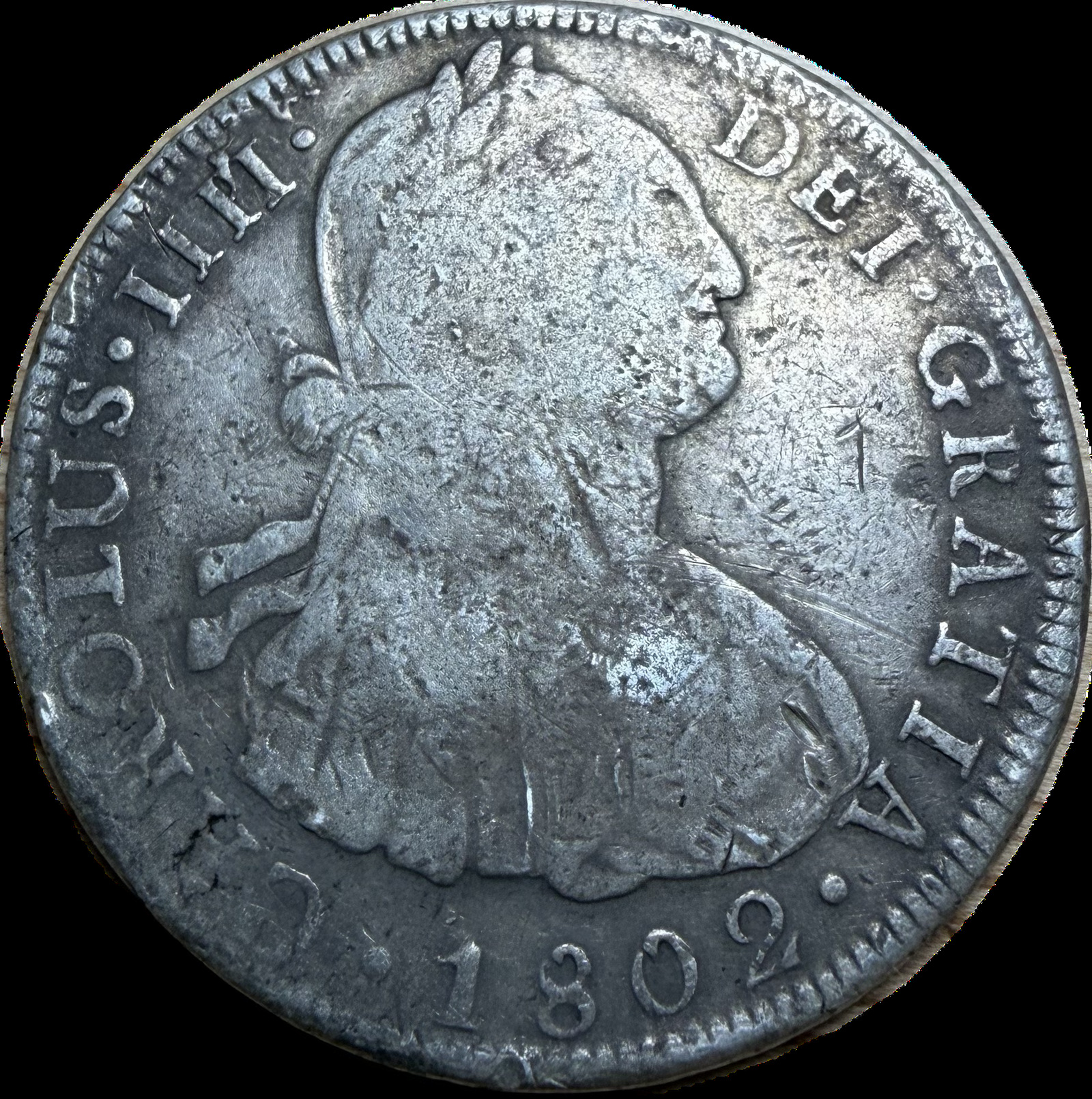 1802-Mo TH Mexico 8 Reales — F Details